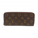 [Kasutatud] Louis Vuitton Cl&eacute;mence rahakott 'Brown Monogram Canvas' - V&auml;ga hea #QT7I8C ONE SIZE