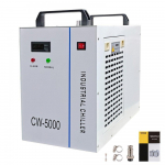 CW5200 T&ouml;&ouml;stuslik veejahuti CNC freespingi spindli jahutamiseks CO2 lasertoru veeringluseks valge