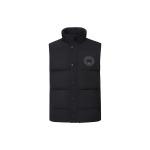 Canada Goose Garson Series Black Label Tuulekindel Vastupidav Pehme Seisukrae Lihtne Vabaaja &Uuml;he n&ouml;&ouml;biga Soonikuga Vest Unisex vest 2081MB2-61 S black