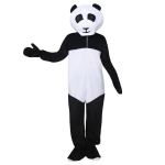 Halloweeni Panda Kost&uuml;&uuml;m T&auml;iskasvanutele Pol&uuml;estermaterjalist T&auml;iuslik Cosplay'ks ja Pidudeks white