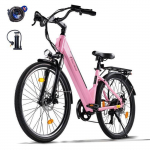 AVDLEU Elektrijalgratas 26 - 250W Mootor - 36V/12.8Ah Aku - Maksimaalne kiirus 25 km/h - Maksimaalne s&otilde;iduulatus 85KM - Shimano 7 k&auml;iku