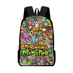 Klassikalised Populaarsed my singing monsters M&auml;rkmikud Seljakotid &otilde;pilane Koolikotid 3D Prindiga Oxford Veekindel Poiste/T&uuml;drukute S&uuml;learvuti Seljakotid blue