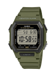 Casio Collection Oliiv [Casio] W-738H-3AJF Meeste k&auml;ekell, oliiv
