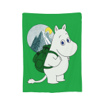 MOOMINID Kesktalvine Tekk Villane Naljakas Soe Visketekk Voodipesuks Lounge'iks Kevad S&uuml;gis 75x100cm (30x40inch) white