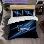 Hertha BSC FC teemaline voodipesukomplekt 3 osa Tekikott komplekt Dekoratiivne voodipesu teismeliste toale Kodu kaunistus 140cm*200cm