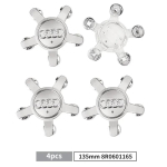4 tk 60mm 61mm 68mm 69mm 135mm Auto stiil AUDI Veljekeskne kate Rummu katted Embleem A3 A4 A5 A6 A7 A8 S4 jaoks Autotarvikud