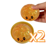 Kuldne s&auml;delusega pelmeeni squishy m&auml;nguasjakarp pehme aeglaselt t&otilde;usev Fidget m&auml;nguasjad p&auml;ris t&auml;iskasvanute &auml;revuse leevendamiseks pigistatav m&auml;nguasi t&auml;iskasvanutele ja teismelistele