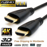 1M 1080P HDMI V1.4 kiire isa-isa kaabel HD-teleri LCD-projektori jaoks