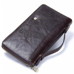 KONTAKTID Ehtsast nahast meeste siduri rahakott Meeste kaardihoidja meeste m&uuml;ndikott Pikad rahakotid passi kaas kohv