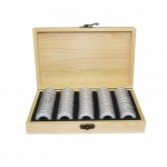 50 tk &Uuml;mmargused m&uuml;ndihoidjad puidust hoiukarbi konteineri vitriin 21.5*13.5*4.5CM