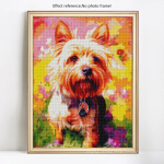 5D DIY teemantmaalingute tikkimism&uuml;&uuml;k T&auml;ielik &uuml;mmargune loomakoera kivist pilt teemant 20X30