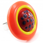 NOA [J3170] - Designer Ring 'Pimprenelle' oranž punane oranž