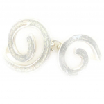 Dolce Vita [K2687] - Bracelet Cr&eacute;ateur 'Spiralia' argent&eacute; h&otilde;be