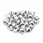 50 tk roostevabast terasest s&uuml;dameripats ehete valmistamiseks 7.5x9.5mm h&otilde;be