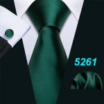 Barry.Wang 8 stiili, meeste rohelised lipsud, mansetin&ouml;&ouml;bid, komplekt, pidulik pulm N-5261