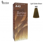 BERINA HAIR COLOR CREAM P&uuml;siv&auml;rv A1-A47 60 g. - Tai A43 Light Golden Brown