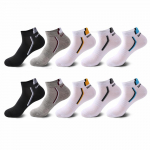 10 paari kvaliteetset meeste pahkluu sokid hingavad puuvillased spordisokid v&otilde;rgust vabaaja sportlik suvine &otilde;hukese l&otilde;ikega l&uuml;hike Sokken suurus 38-48 EUR38-43