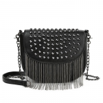 Originaalse disainiga Naiste kotid Nahast teemandid &Otilde;lakotid Seksikas Neet &Otilde;lakott Daami V&auml;ikesed Mustad Tutiketid must