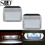 2tk auto LED numbrituled Mazda 6 2003-2008 CX-5 2013-2014 CX-7 2007-2012 Speed ​​6 2006-2007 Canbus auto laternate jaoks