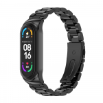 Metallist rihm Xiaomi Mi Band 6 5 4 3 roostevabast terasest k&auml;ev&otilde;ru jaoks Mi Band 4 Correa Miband Xiomi Bend Xaomi k&auml;epaela tarvikud NFC For Mi Band 4