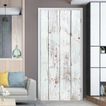 PVC veekindel uksekleebis valge puit isekleepuv tapeet uksed renoveerimine elutuba magamistoa sisekujundus Peel and Stick plakat MT-1267