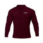 Muscleguysi kampsun, meeste kevad- ja s&uuml;giss&auml;rk, pikkade varrukatega T-s&auml;rk Slim Fit sportlik vabaaja s&auml;rk. M must