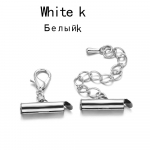 10 komplekti/partii 10&ndash;40 mm homaarklambrid konksud k&auml;ev&otilde;ru otsa&uuml;hendused liugurklambriga pikendav kett meisterdamiseks ehete tegemiseks. 10mmx 10 Sets