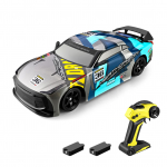 Kaugjuhtimispuldiga Drift Car kaugjuhtimispuldiga auto 2,4 GHz 4WD 30 km/h Kiire puldiga v&otilde;idus&otilde;iduauto 2 battery sinine
