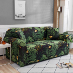 Prinditud diivanikate Stretch diivanikate Diivani katted diivanitele ja istmetele Pestav m&ouml;&ouml;blikaitse lemmikloomadele lastele 1pc1-seat 90-140cm gray