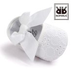 MYGGPP Tikitud roosad valged suured punased printsessikingad Beebikingad Pehme p&otilde;hjaga v&auml;ikelaste kingad Printsessikingad 11cm valge