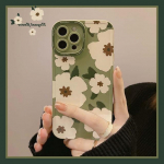 Dasiy White Flower Ins Cute Cartoon p&otilde;rutuskindel telefoni&uuml;mbris iPhone 11 12 Promax 13 14 Pro Max Plus Silikoonist Soft Shell Capa jaoks For iphone 13