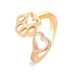 Naiste Loomade Koerte K&auml;pa kuju &Otilde;&otilde;nesr&otilde;ngad Isikup&auml;ra avamiss&otilde;rmused T&uuml;drukutele Ehted Kingitus LXY kuld