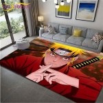Anime Naruto libisemiskindlad vaibad elutuppa Mugav vaip Pehme p&otilde;randamatt Magamistoa vaibad Matiala Vaibad kodu Suur karvane matt 40cm x 60cm