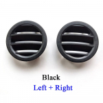 Eesmise keskkliima konditsioneeri keskmine ventilatsiooniv&otilde;re v&auml;ljalaskeava kattepaneel Mercedes Benz W204 C180 C200 C220 C230 C260 C300 jaoks Black 2PCS