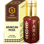 Parag Fragrances Arabian Musk-As Attar 1 Tola / 12ml (Crystal Series) (Limited Time Launching Offer Pack) Natural Distiled Attar/Alcohol Free Attar 12 ml