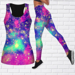 Mitmev&auml;rvilised litritega prinditud joogariietus naistele Mood Treening Retuusid Fitness Sport Vabaaja joogap&uuml;ksid 8XL roosa