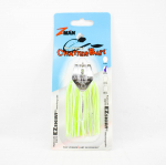 Zman Chatterbait 3/8 oz uppuv landikaart valge (0096)