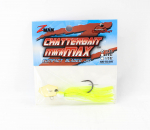 Zman Chatterbait Mini Max uppuv lant 1/4 untsi diagramm/valge (7814)