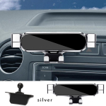Reguleeritav autotelefoni kinnitushoidik Volkswagen VW Tiguan 5N Passat Polo V 6C Golf Sportsvan 2018 auto salongile must