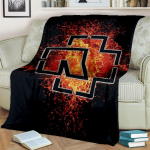 3D R-Rammstein Heavy Metal Band Sildi tekk, Pehme tekk koju Magamistoa voodi diivan Pikniku reisikontori kattetekk lapsele 180cm x 230cm