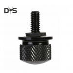 Mootorratta kruvi roostekindel, h&otilde;lpsasti paigaldatav istmepolt kruvi mutter Stiilne mootorrattaistme tarvik Halley jaoks must