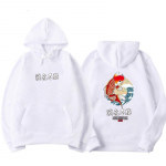 S&uuml;gisene Y2k Pullover kapuutsiga naiste noore daami tr&uuml;kitud kirjaga Harajuku isikup&auml;ra kapuuts Oversize Esteetiline kapuutsiga dressipluusid S sinine