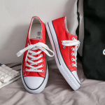 L&otilde;uendist kingad Trend Plus Size paarikingad Joker hingavad vulkaniseeritud meeste uued kingad 42 punane