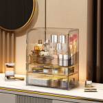 Kerge luksuslik l&auml;bipaistev hoiukarp Kosmeetika hoiukarp huulepulk Nahahooldus meigikarp Ins Desktop Box