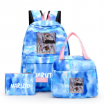 3 tk seljakott kool t&uuml;drukule Y2K koos l&otilde;unakottidega &Otilde;pilasekottide komplekt Lastele pliiatsikott Tagasi kooli Anime l&otilde;uendist seljakott