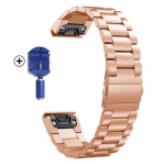26MM 22MM 20MM kellarihm roostevabast terasest metallist rihm Garmin Fenixi 7X 7X Pro 6S 6X 6 Pro 5X 5 5S 3HR k&auml;ev&otilde;ru jaoks QuickFit 22mm