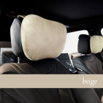 1PC Car headrest neck pillow headrest with the same car pillow for Mercedes-Benz s-class Maybach BMW 7 beež
