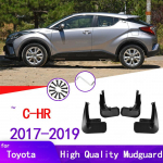 Auto porilapid Toyota C-HR 2017 2018 CHR C HR AX10 porikaitse pritsmekaitse poritiibad Auto must