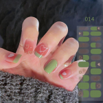 22 Tips Poolkuivanud geelk&uuml;&uuml;nte kleebised Moodsad &uuml;hev&auml;rvilised manik&uuml;&uuml;ri kleebised UV LED-lamp Vajadus geelk&uuml;&uuml;nekleebised k&uuml;&uuml;nekleebiste kaunistus