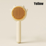 Kassihari Kasside hooldamise hari Kasside karvade eemaldamine Lemmiklooma kassi karvaeemaldusvahend Lemmikloomade karvaeemaldus kamm kutsikas kassipoeg hooldustarvikud kollane